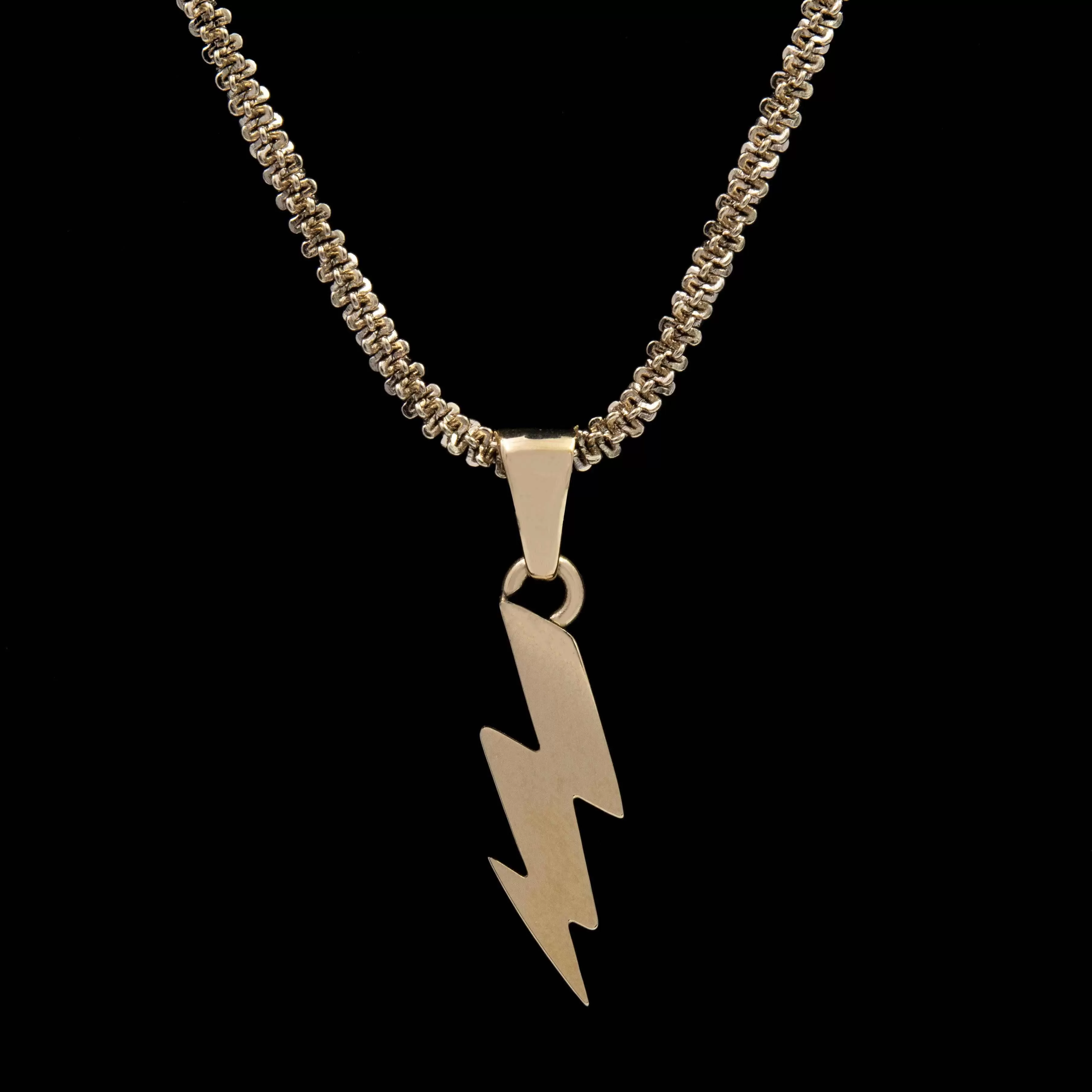 18k Vermeil Micro Lightning Bolt