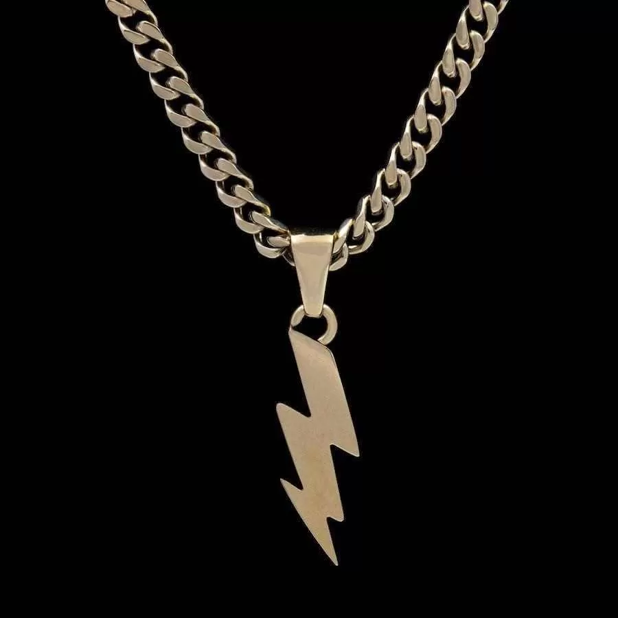 18k Vermeil Micro Lightning Bolt