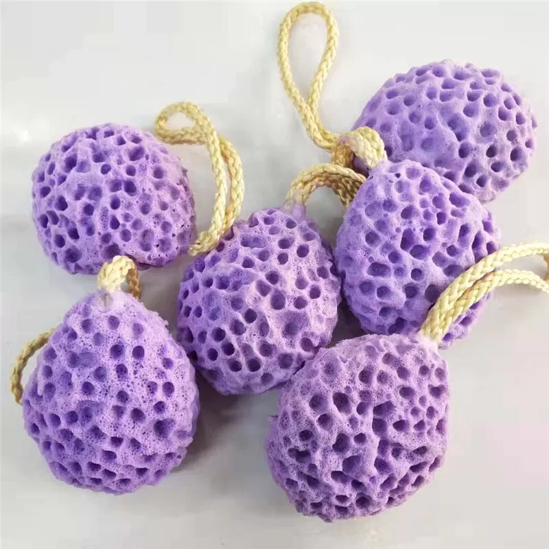 1pcs Water Droplet Honeycomb Soft Bath Ball