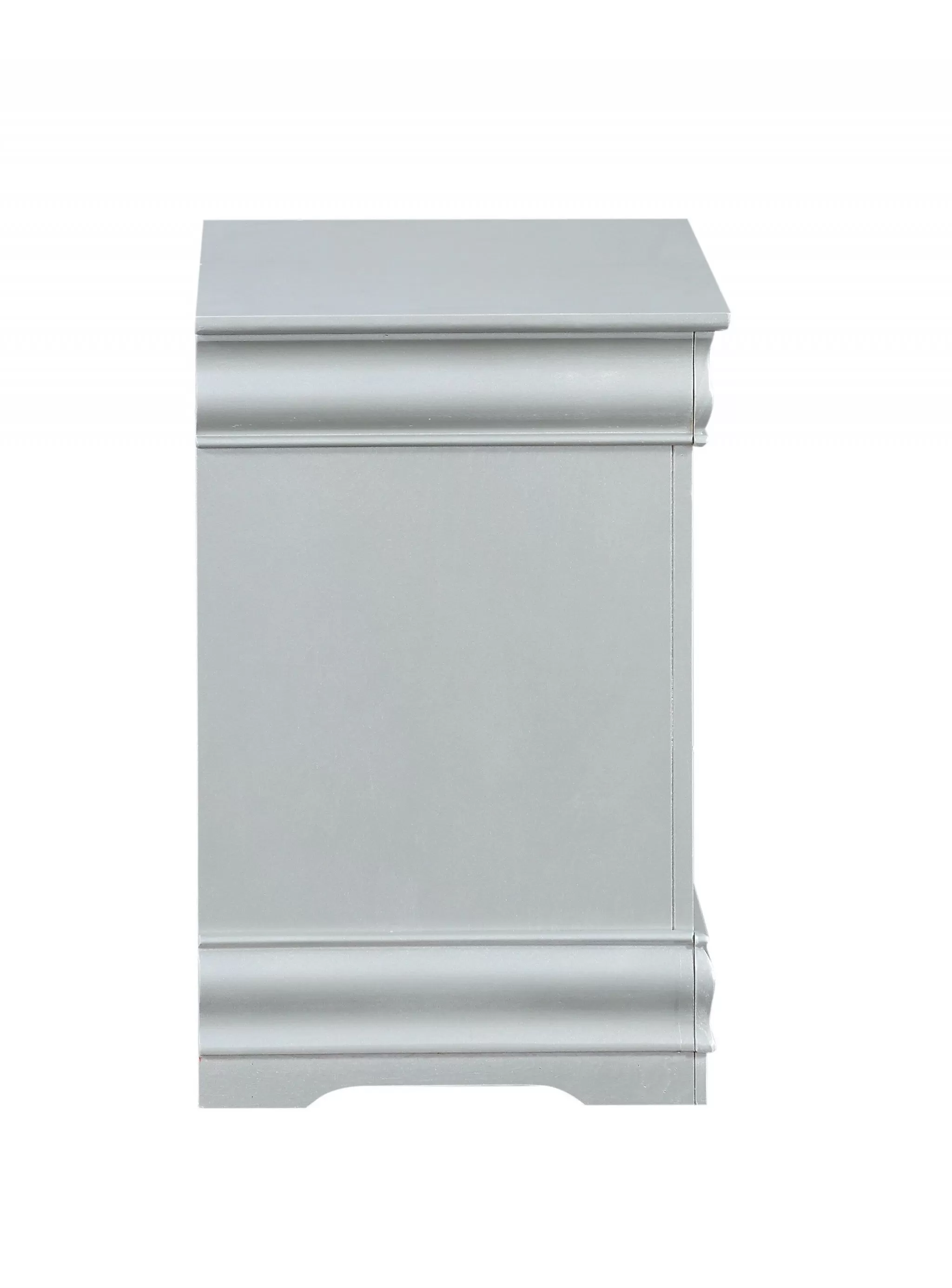 24 Platinum Two Drawers Nightstand