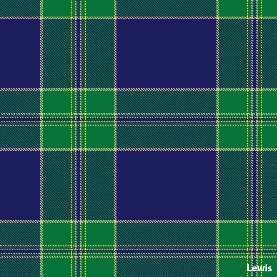 8 Yard Hand Made Kilt - Welsh Surname Tartans