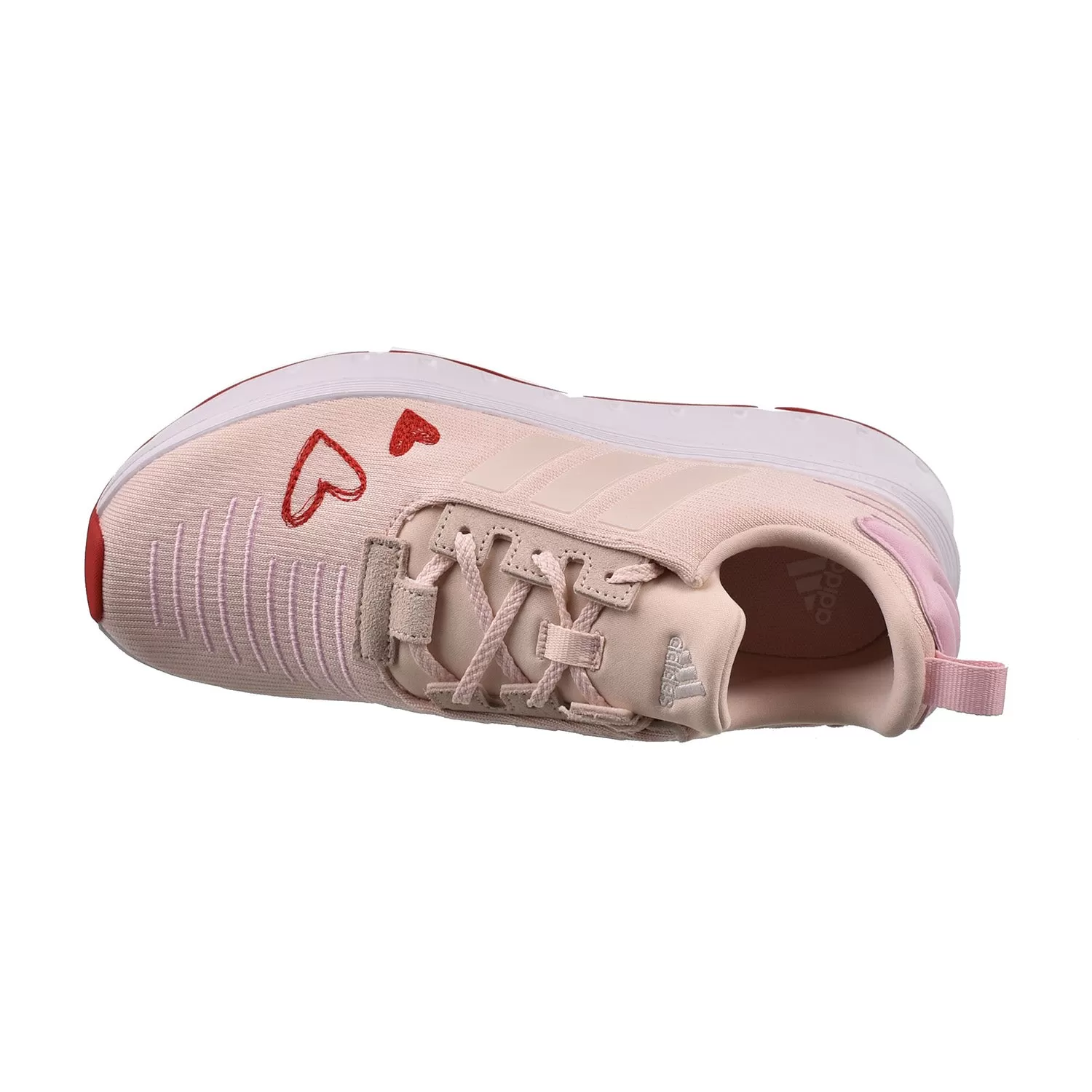 Adidas Swift Run 23 Hearts J Big Kids' Shoes Pink-Red