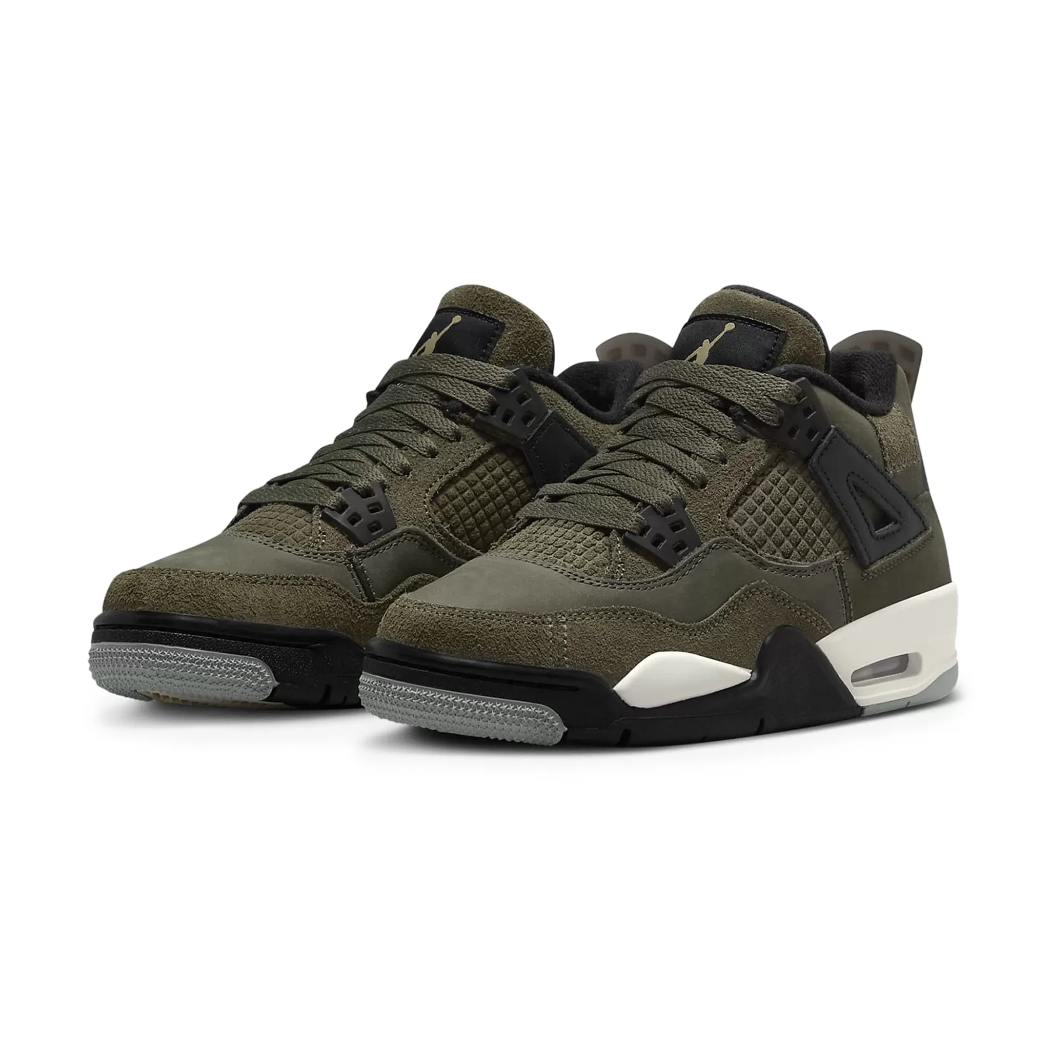 Air Jordan 4 Retro SE Craft Olive (GS)