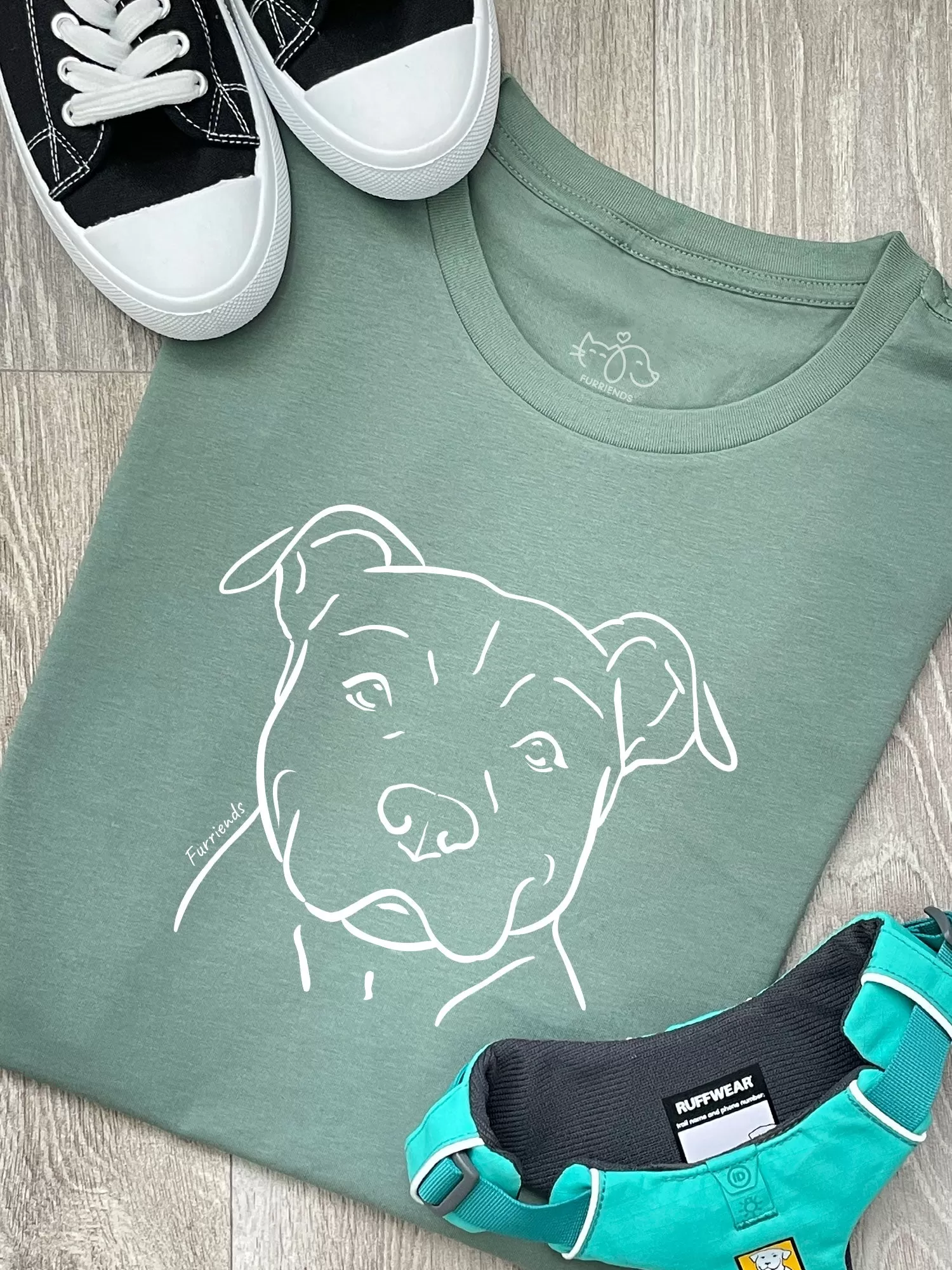 American Staffordshire Terrier Ava Women's Regular Fit Tee