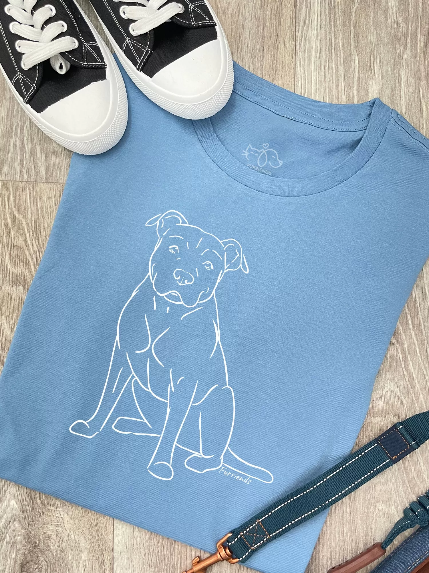 American Staffordshire Terrier Ava Women's Regular Fit Tee