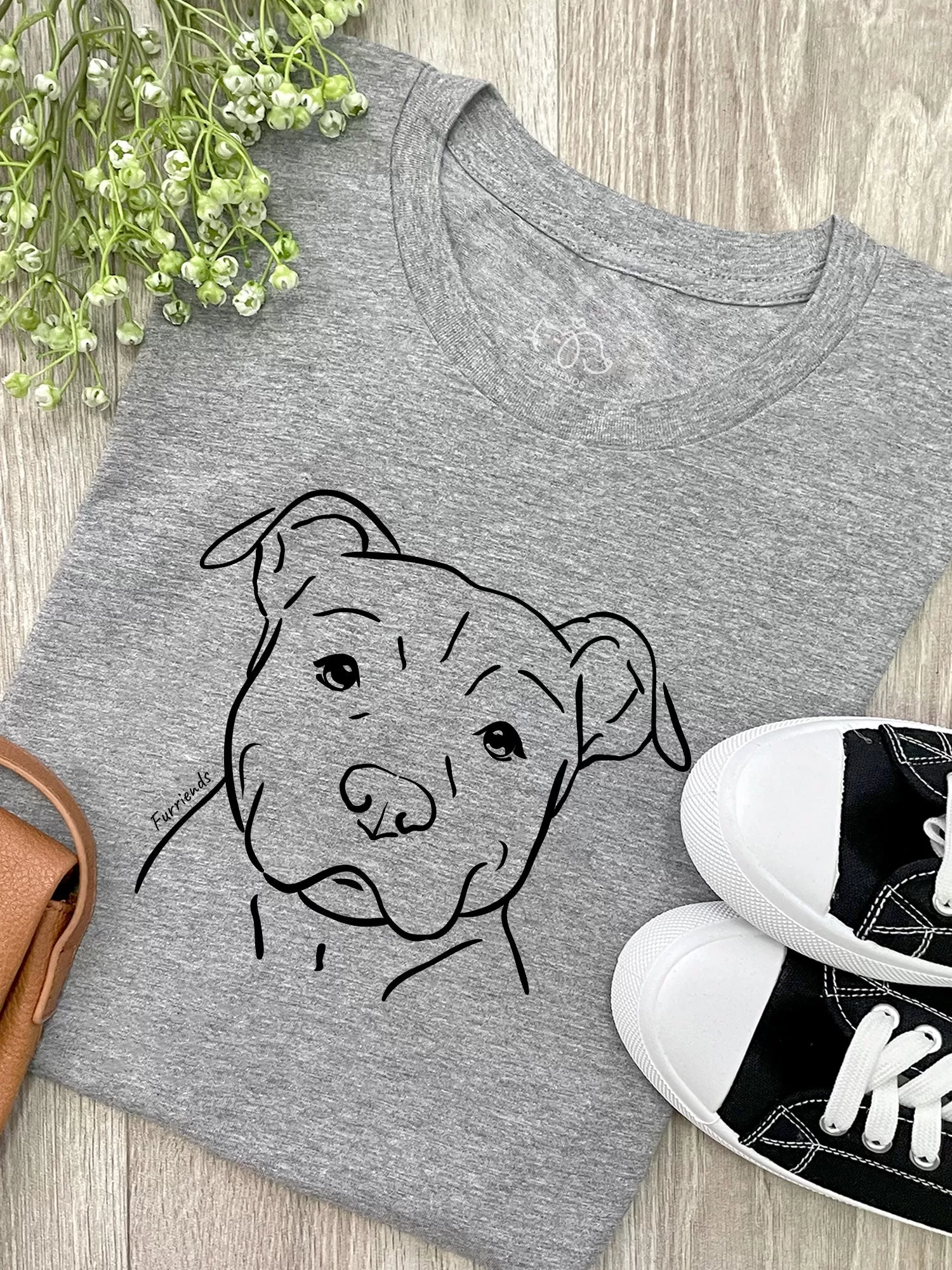 American Staffordshire Terrier Ava Women's Regular Fit Tee