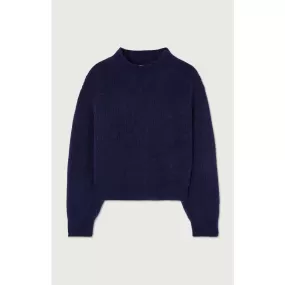 American Vintage Womens Jumper East - Navy Melange