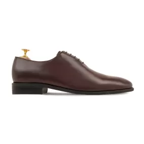 Aristocrat - Men's Dark Brown Calf Leather Wholecut Shoe