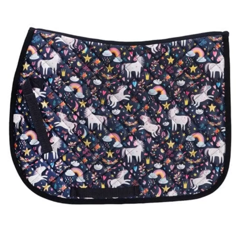 Bambino Saddle Pad Unicorns