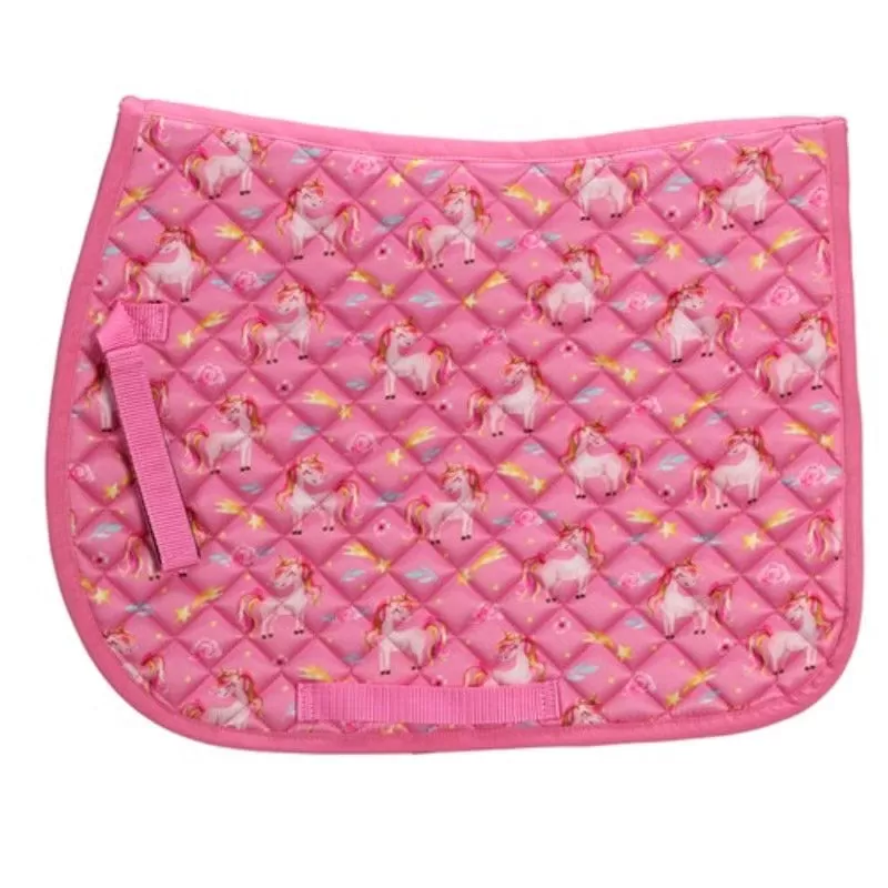 Bambino Saddle Pad Unicorns