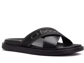 Base London Oracle Waxy Mens Mule Sandal