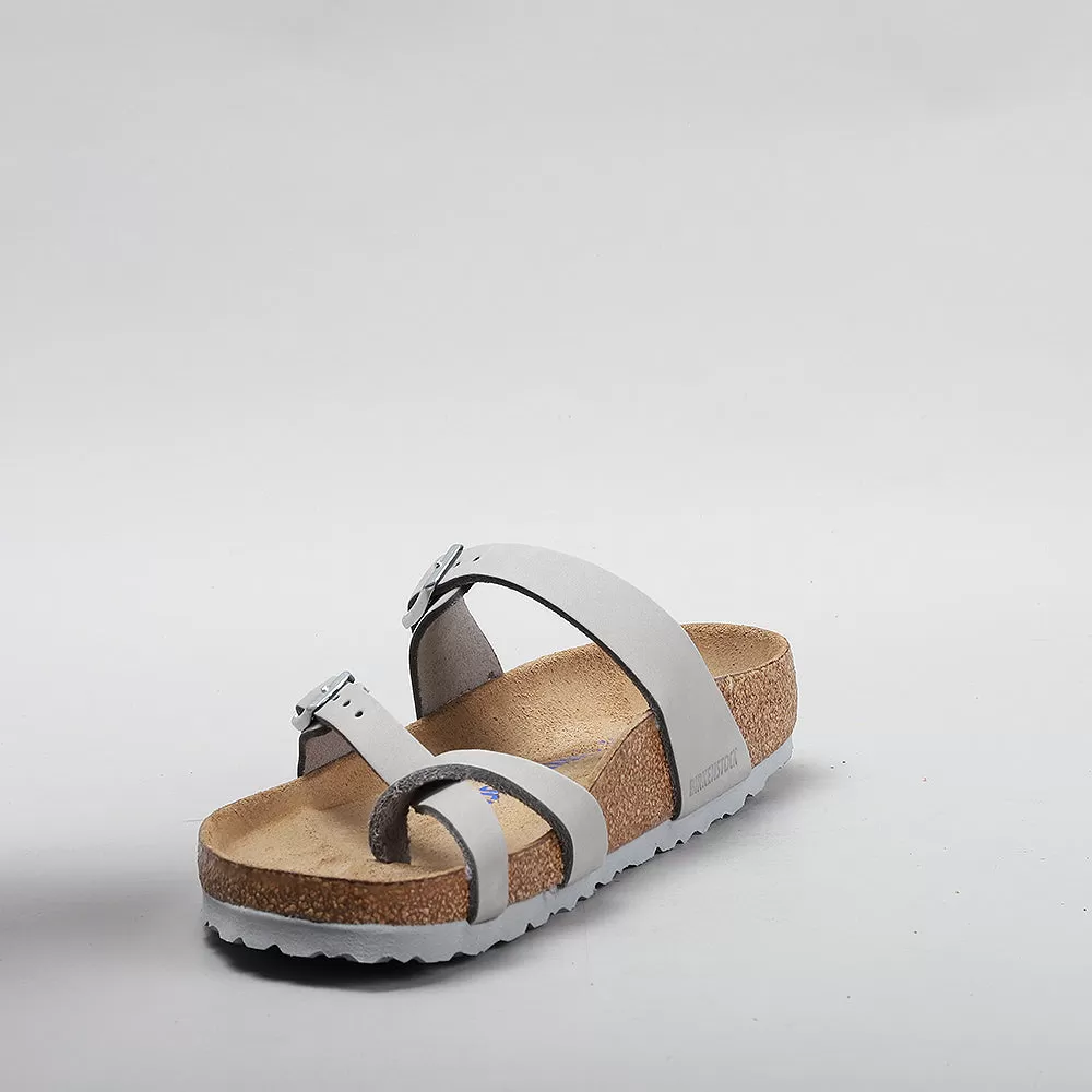 BIRKENSTOCK MAYARI 1023577 SFB DOVE GREY NUBUCK LEATHER