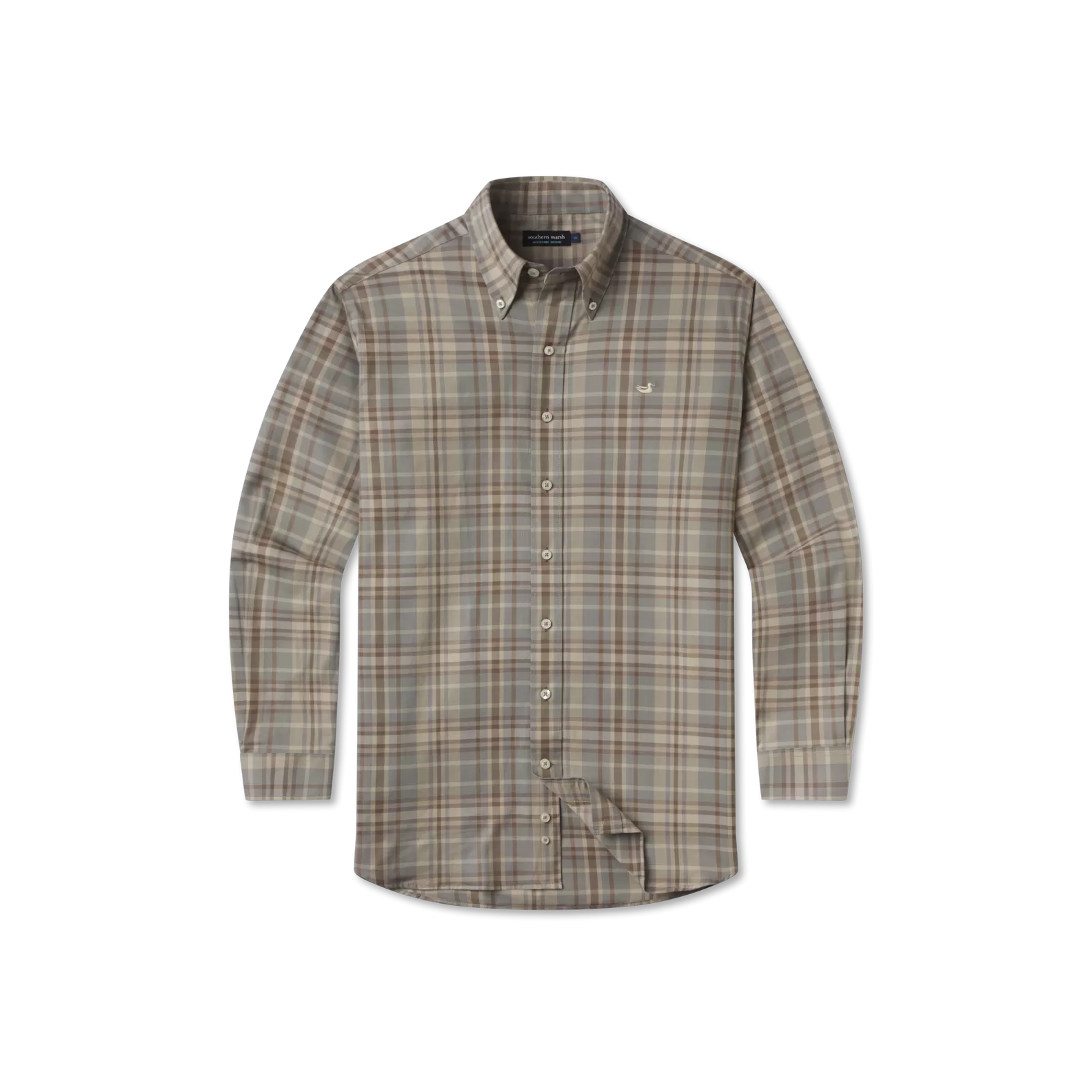 Blanco Plaid Dress Shirt