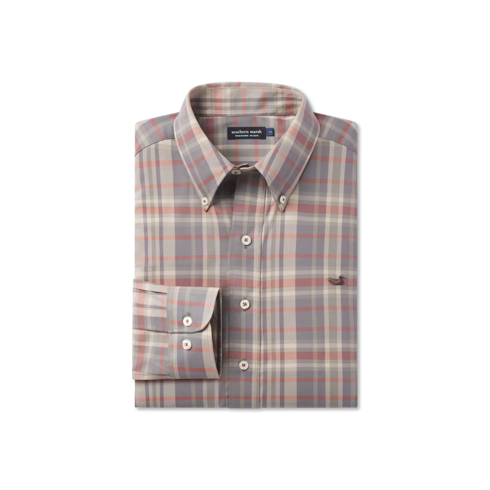 Blanco Plaid Dress Shirt