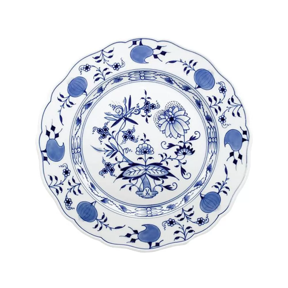 Blue Onion Dinner Plate