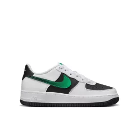 Boys Grade School Air Force 1 LV8 2 WHITE/STADIUM GREEN-BLACK-MALACHITE fz4353-100