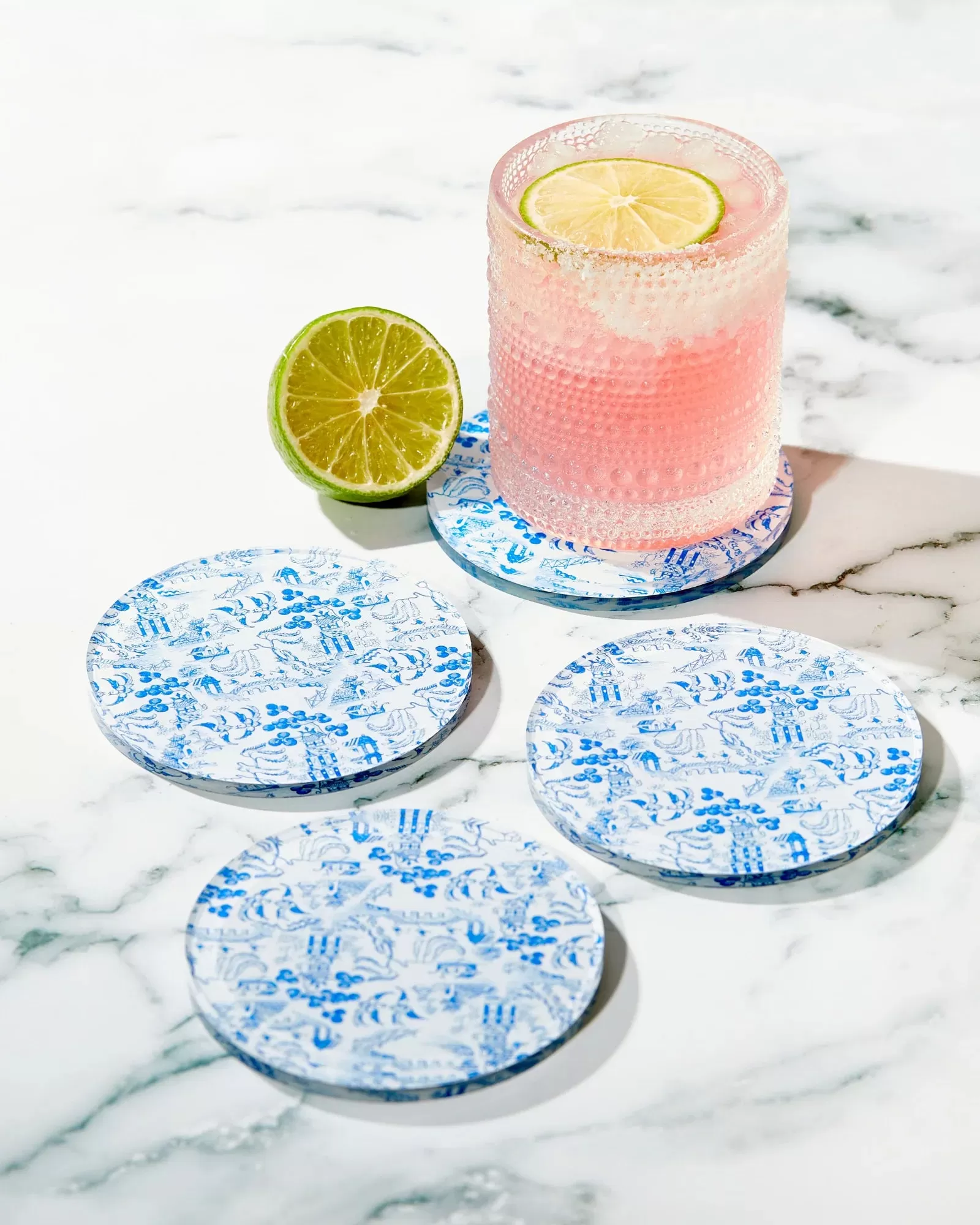 Chinoiserie Print Coaster