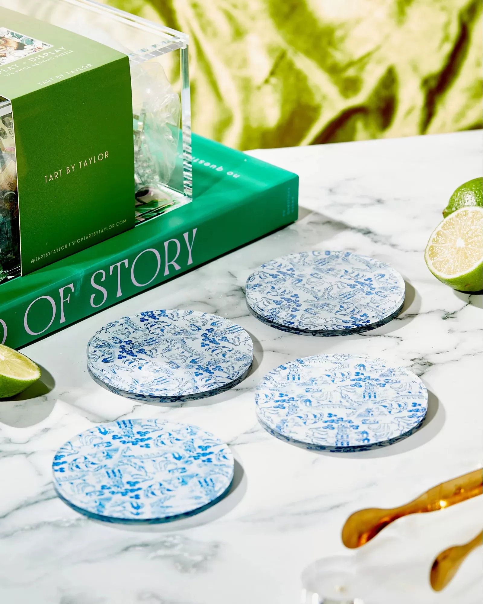 Chinoiserie Print Coaster