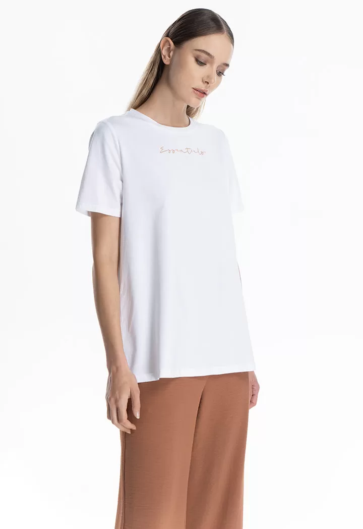 Classic Essentials Solid T-Shirt