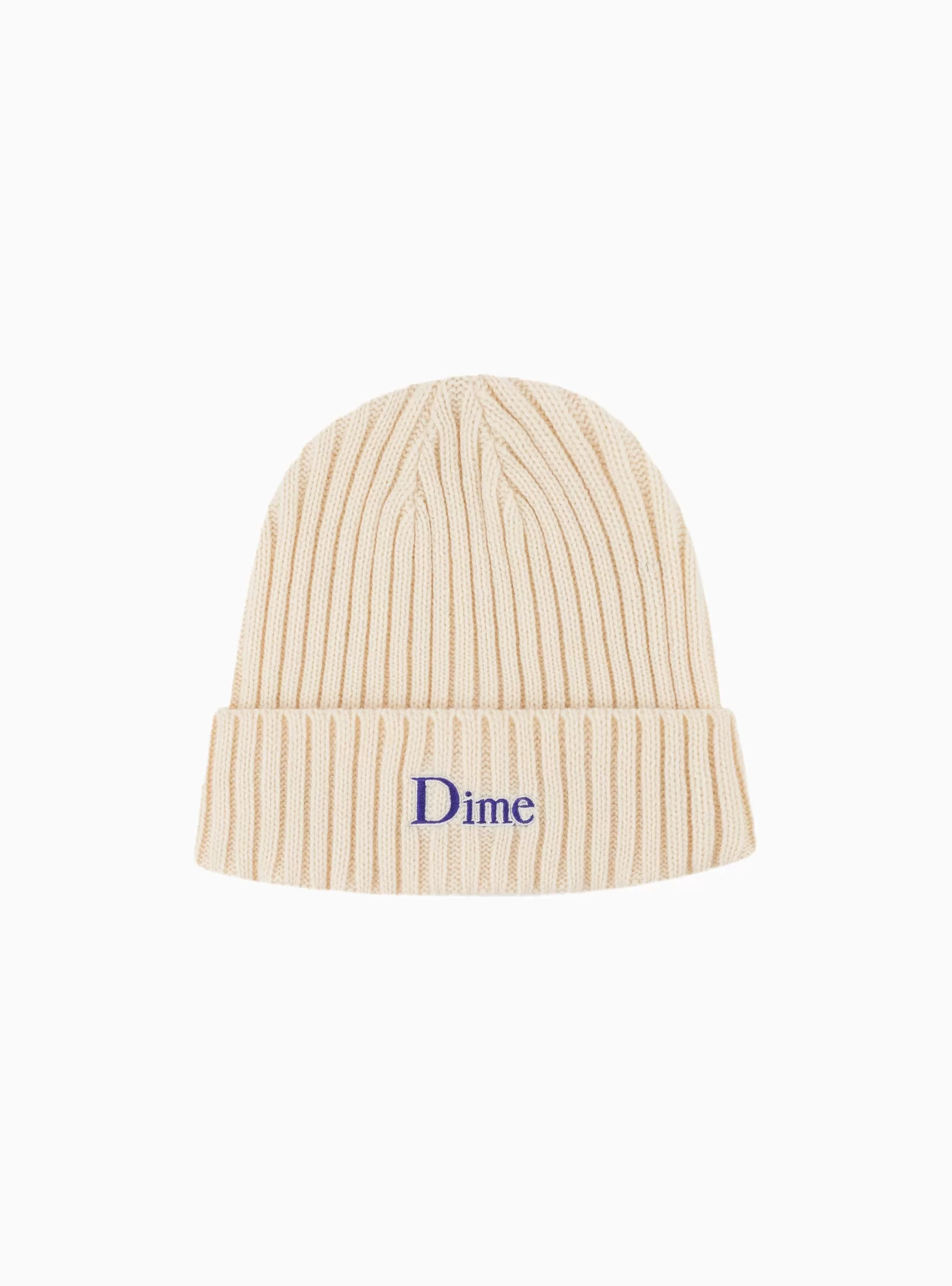 Classic Fold Beanie Off White