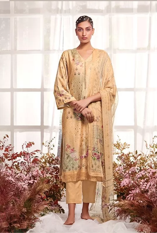 Classy heavy embroidered kurta set  - Rent