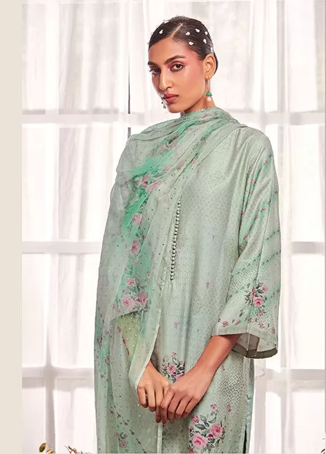 Classy heavy embroidered kurta set  - Rent