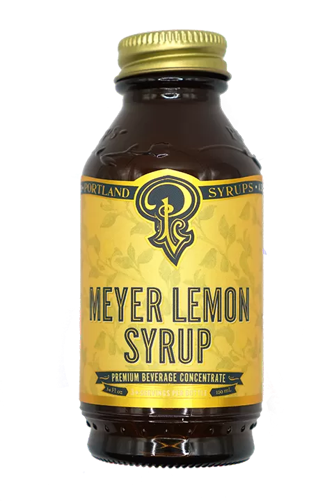 Clearance: Meyer Lemon Syrup 3.4oz - cocktail / mocktail beverage mixer