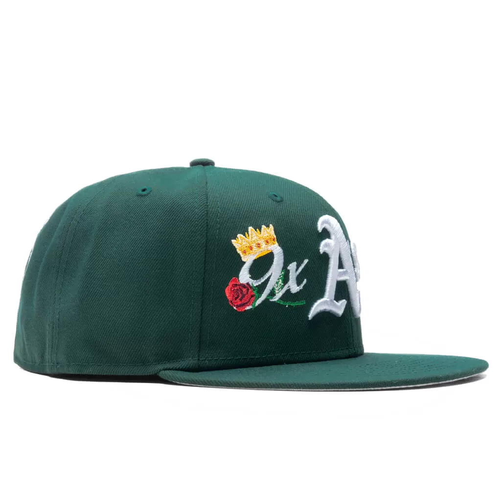 Crown Champs 59FIFTY Fitted - Oakland Athletics