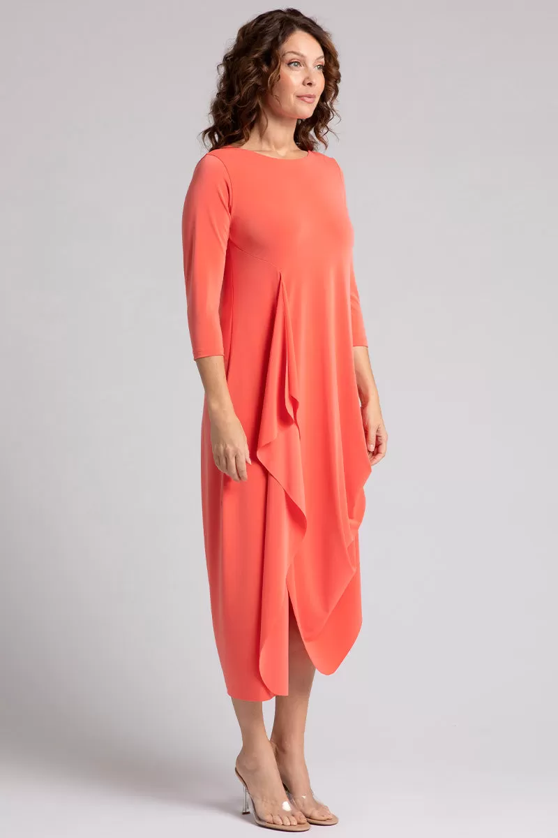 Drama Dress | Coral