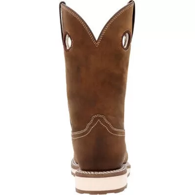 Durango Men's Maverick Wxp 11 ST Western Wedge Work Boot -Tan- DDB0451