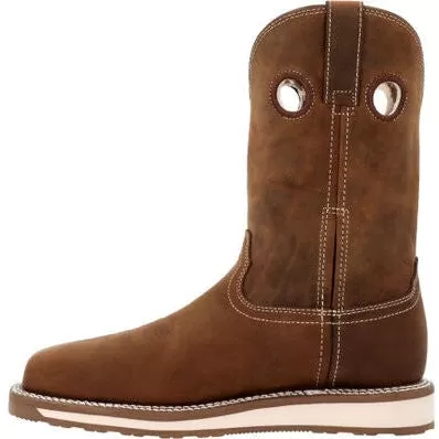 Durango Men's Maverick Wxp 11 ST Western Wedge Work Boot -Tan- DDB0451