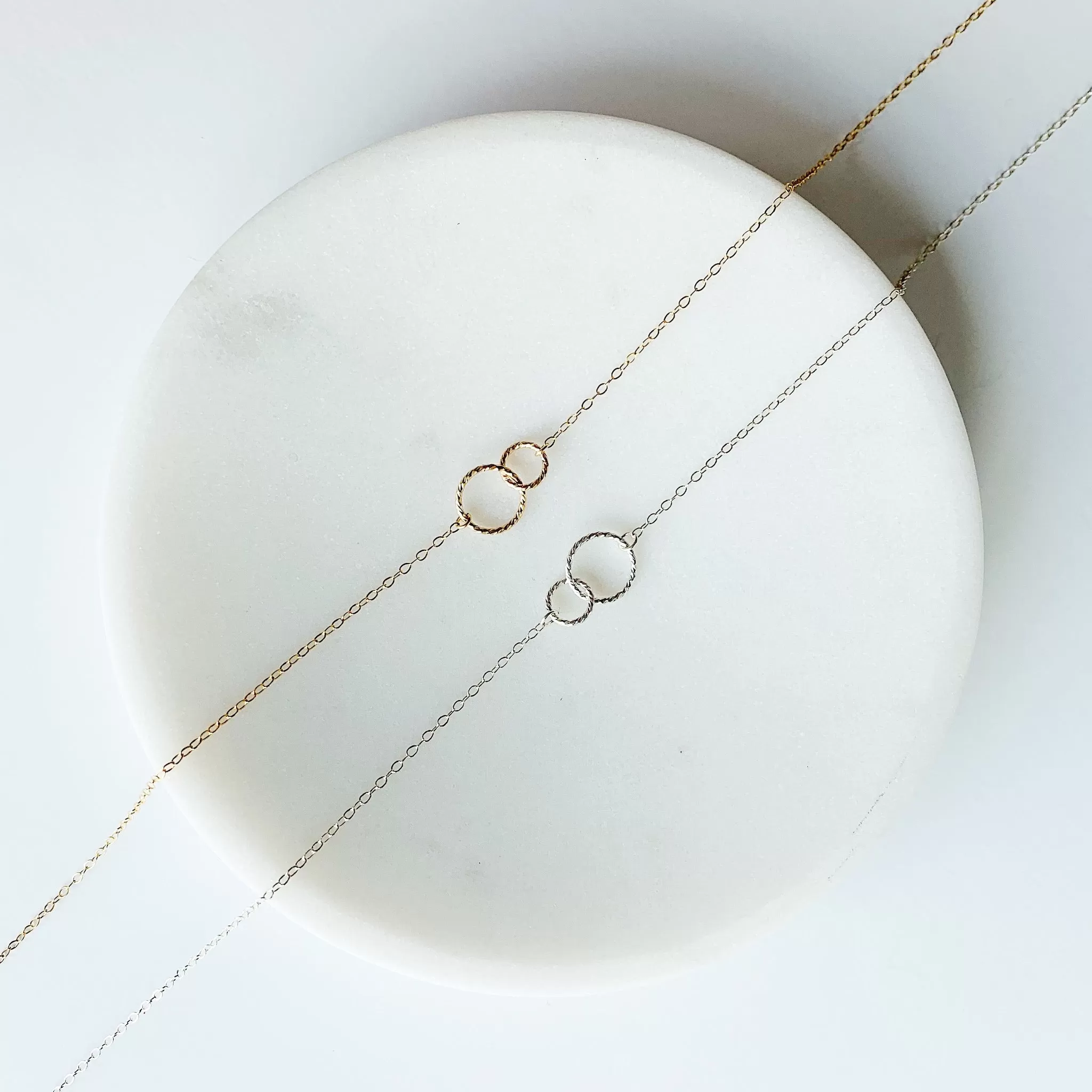 Ella Linked Ring Necklace