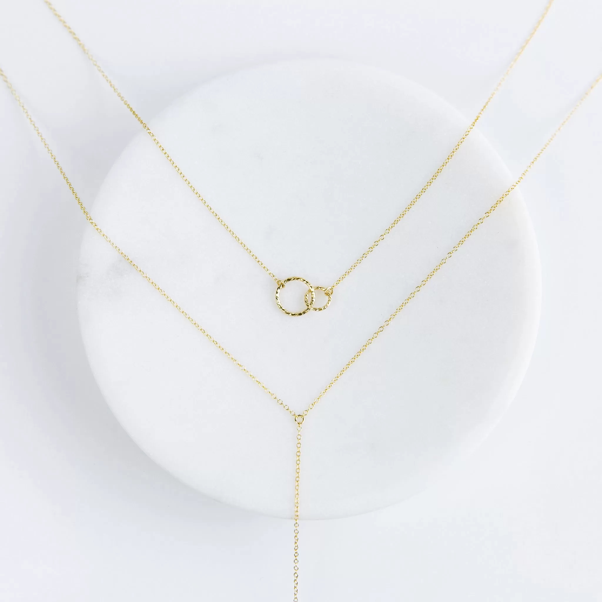 Ella Linked Ring Necklace