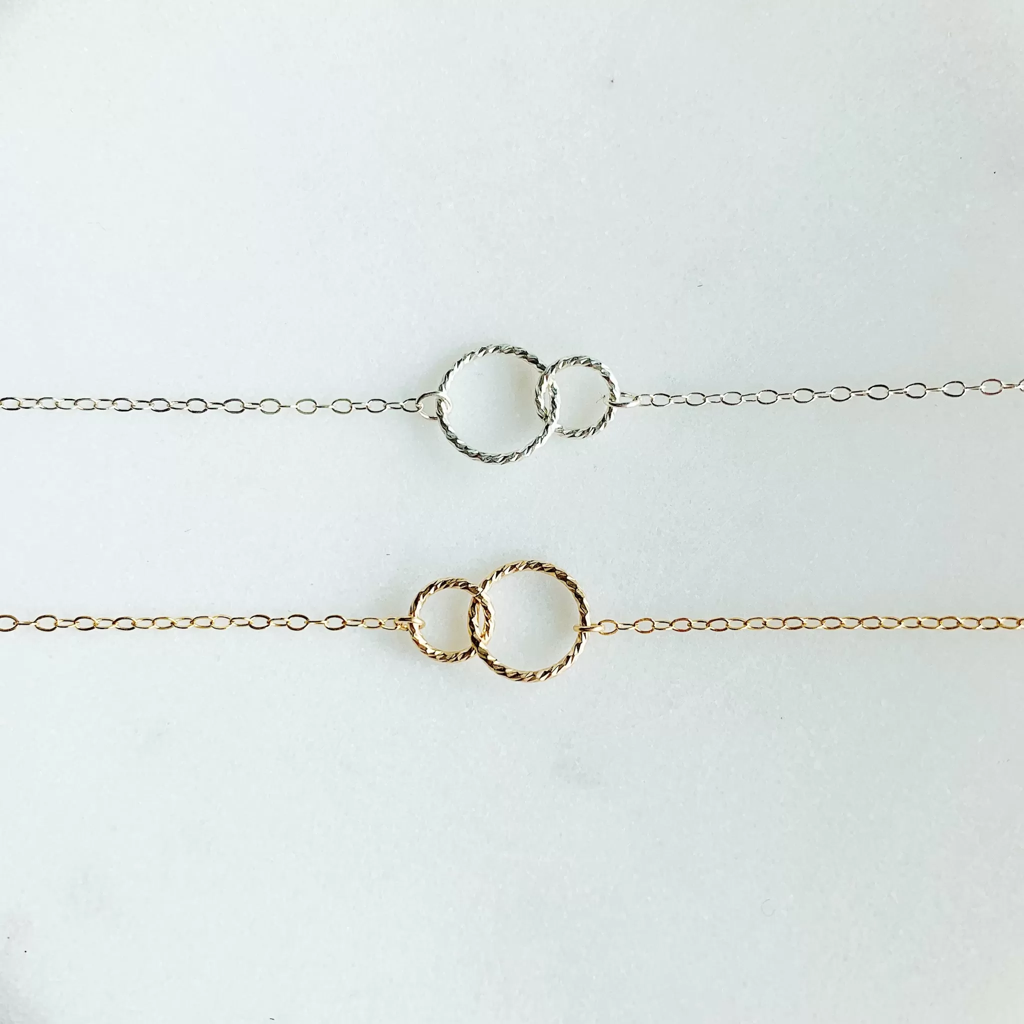 Ella Linked Ring Necklace