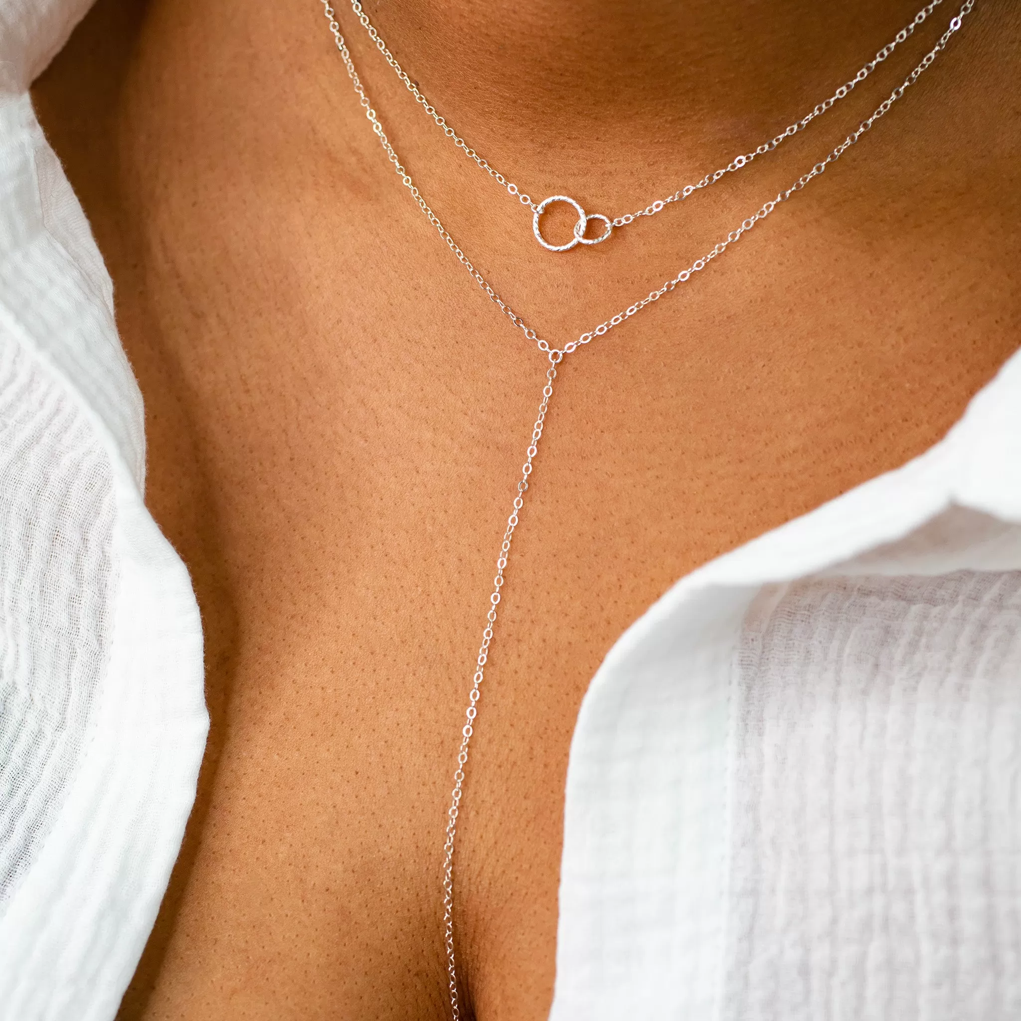 Ella Linked Ring Necklace