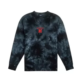 Embroidered Tie Dye Crewneck