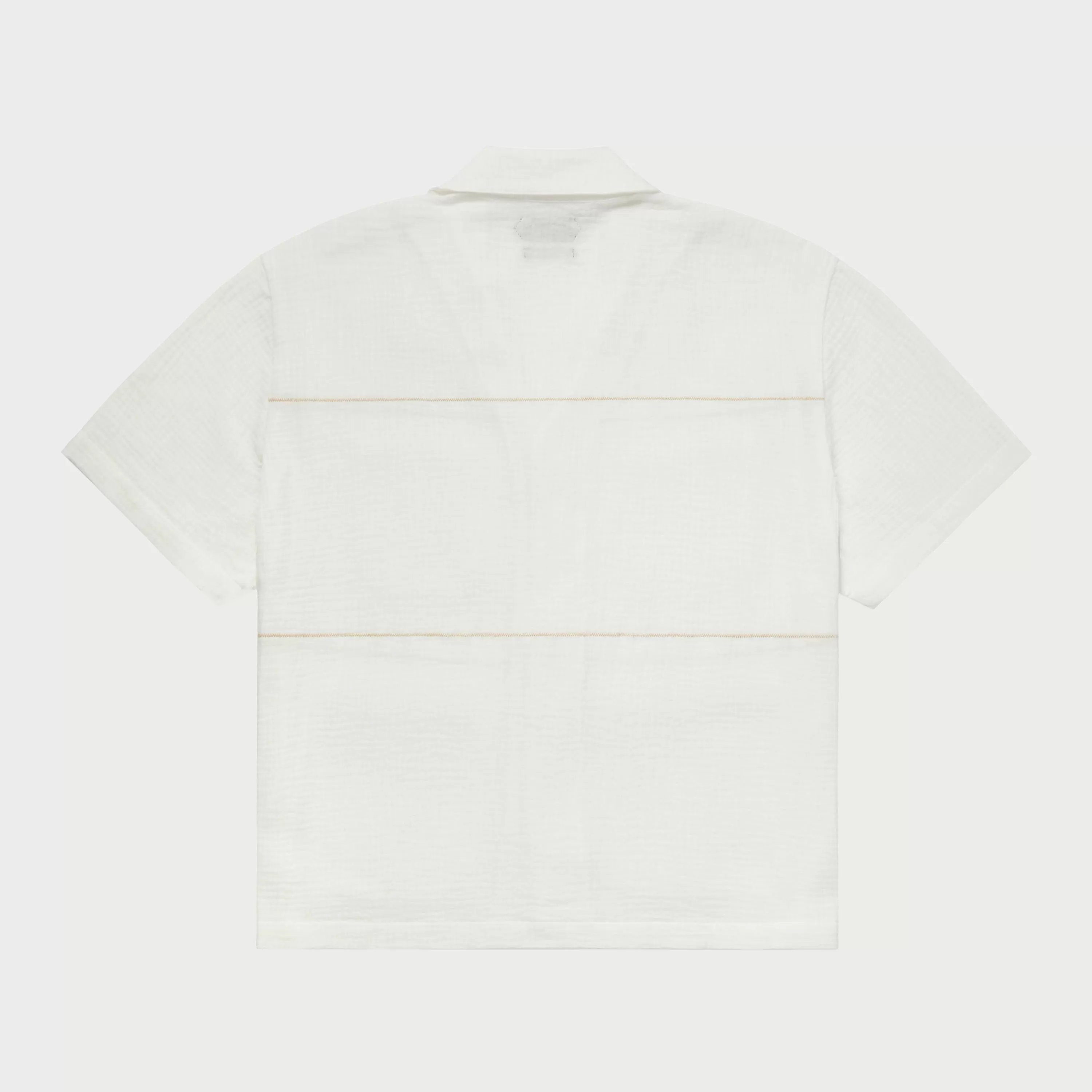 Embroidered Vacation Shirt (White)