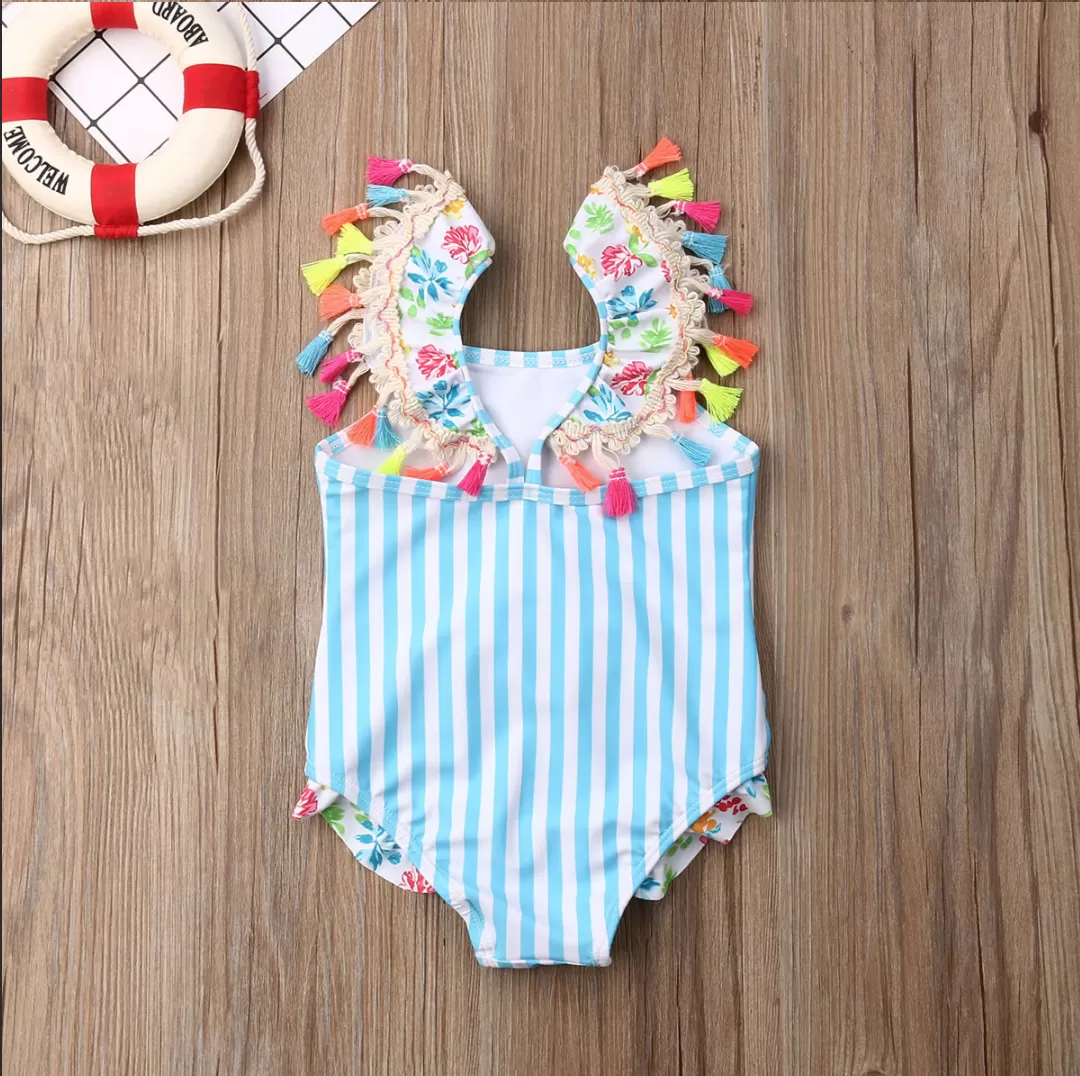 FLAMINGO Tassel Swimsuit