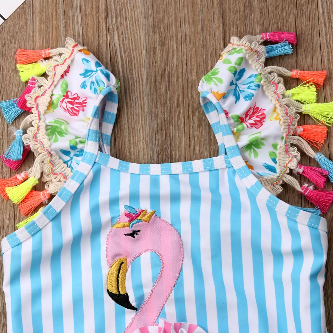 FLAMINGO Tassel Swimsuit