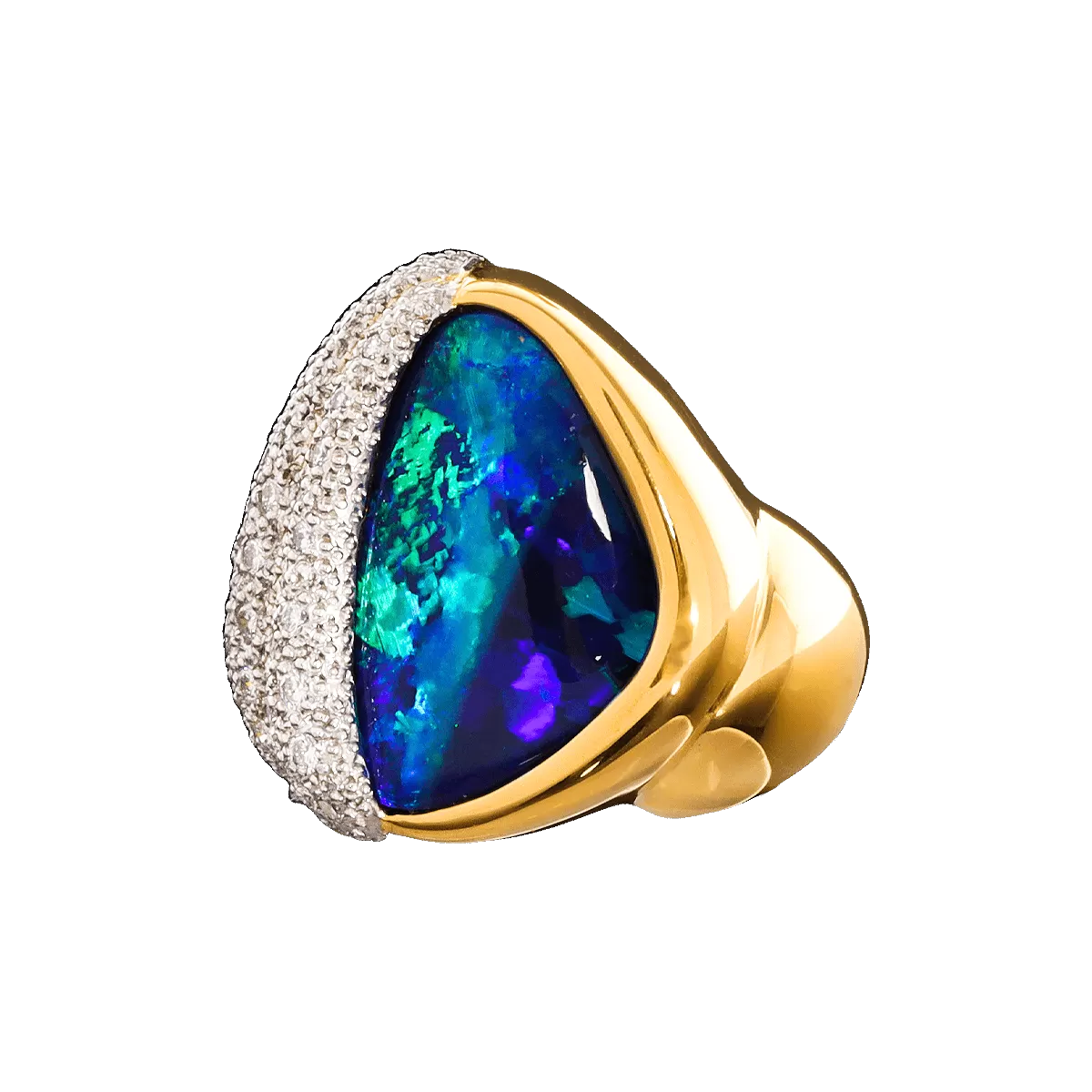 Forever Mine Opal & Diamond Ring