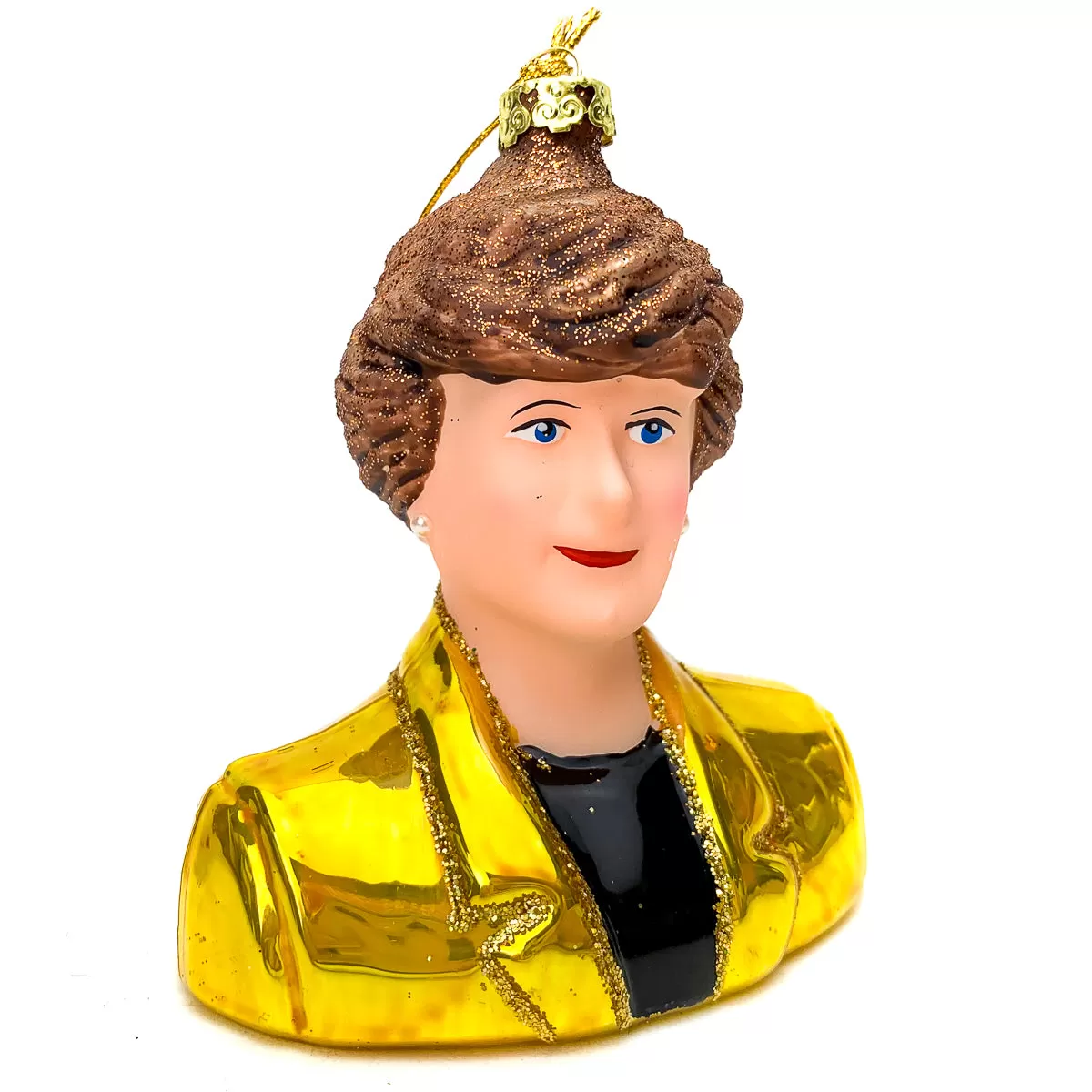 Golden Gal Blanche Bust Ornament