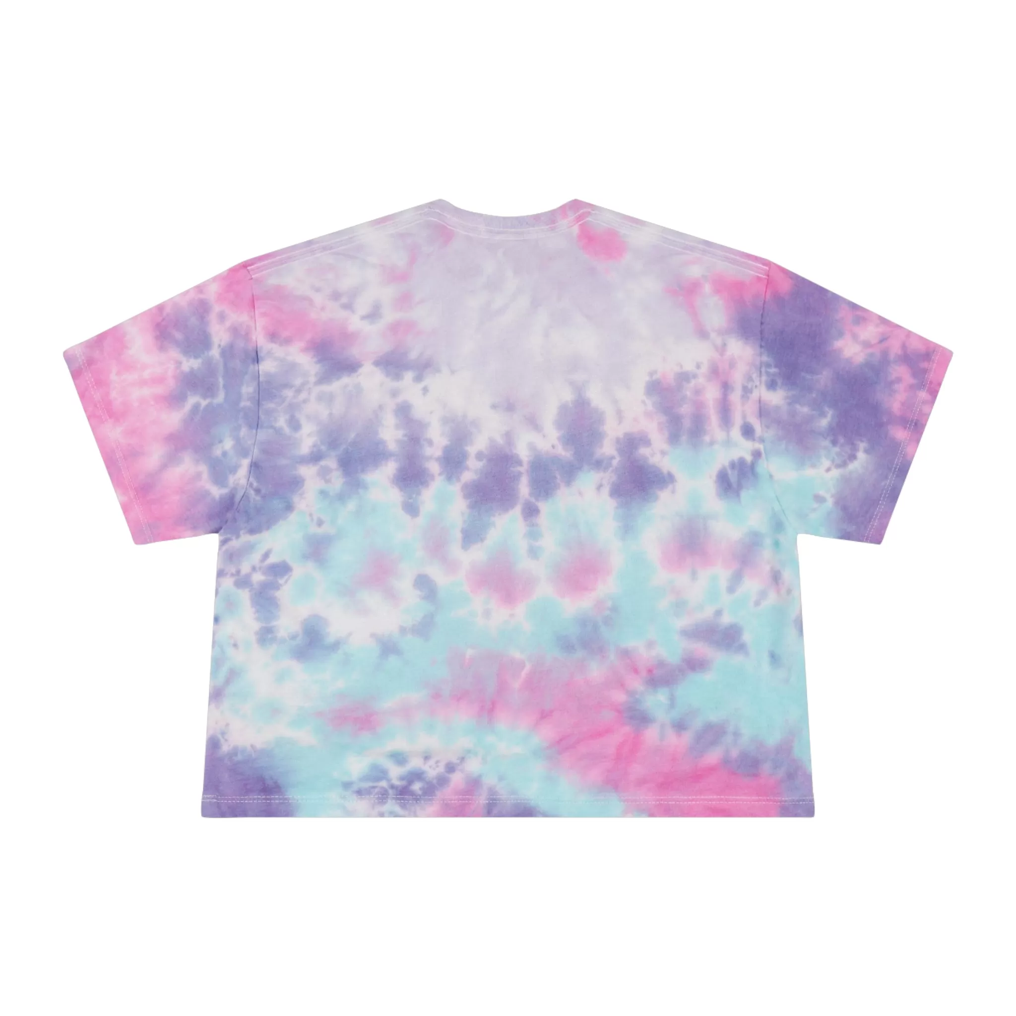 Heal the Planet Tie-Dye Crop Tee