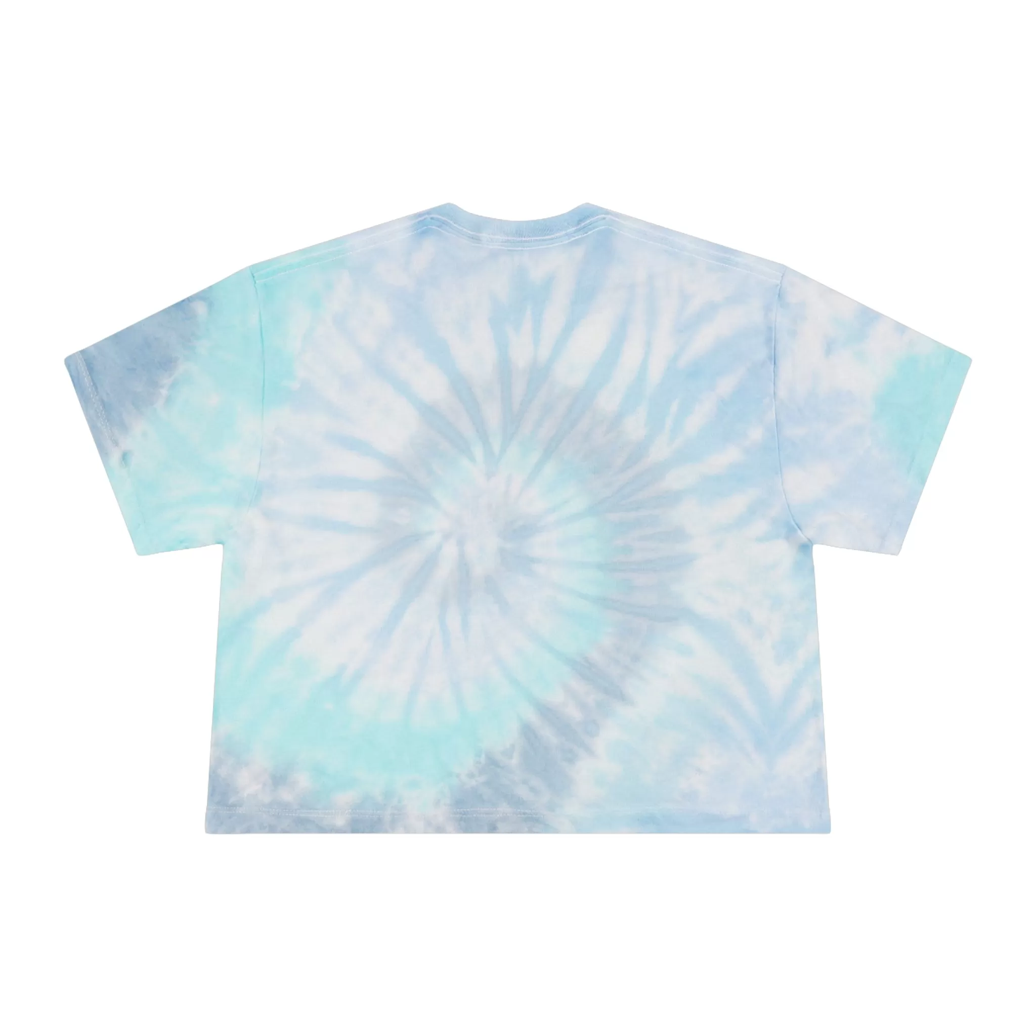 Heal the Planet Tie-Dye Crop Tee