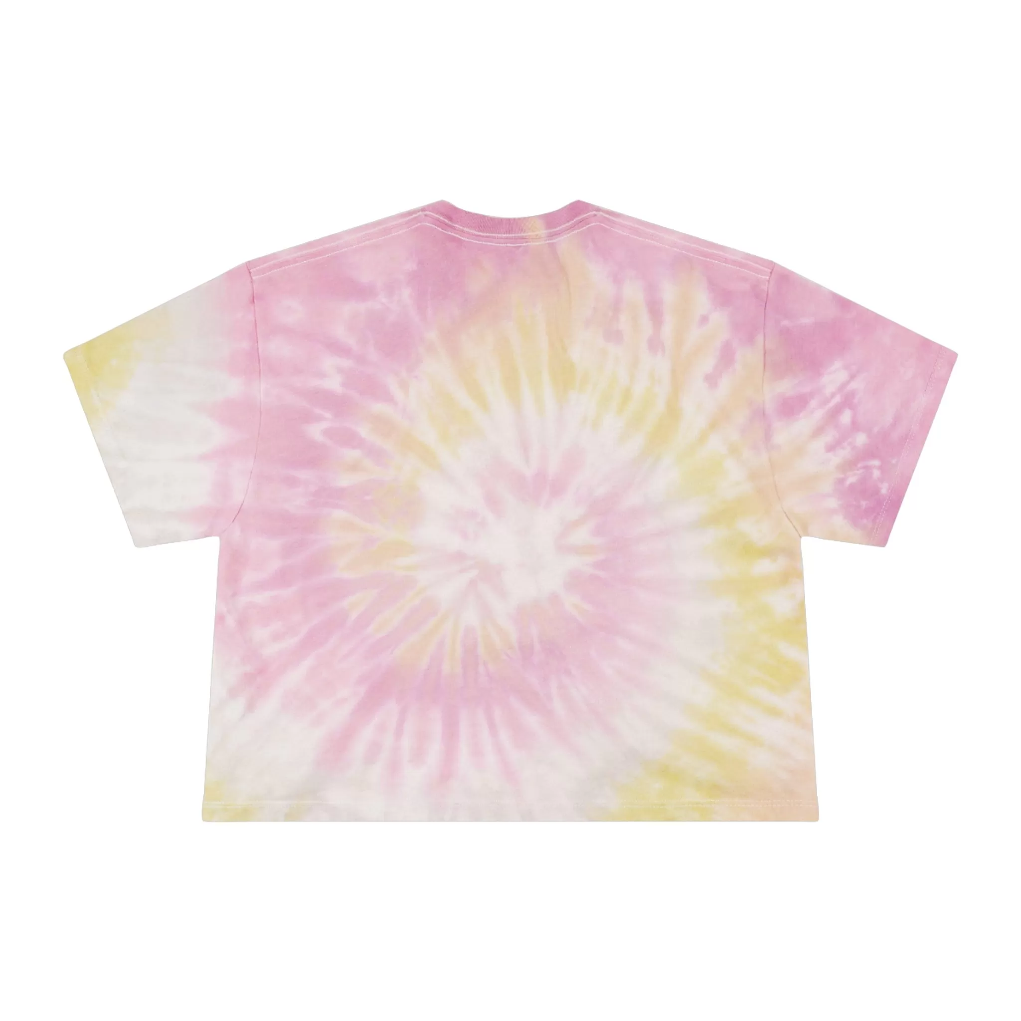 Heal the Planet Tie-Dye Crop Tee