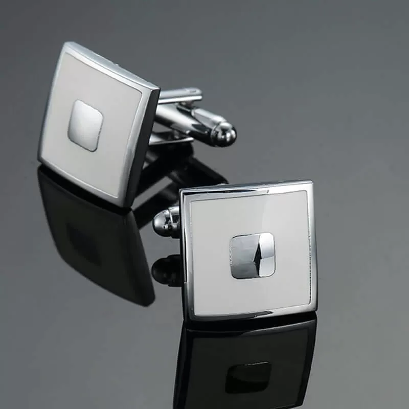 High Quality Laser Metal Swank Cufflinks