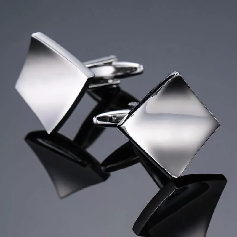 High Quality Laser Metal Swank Cufflinks