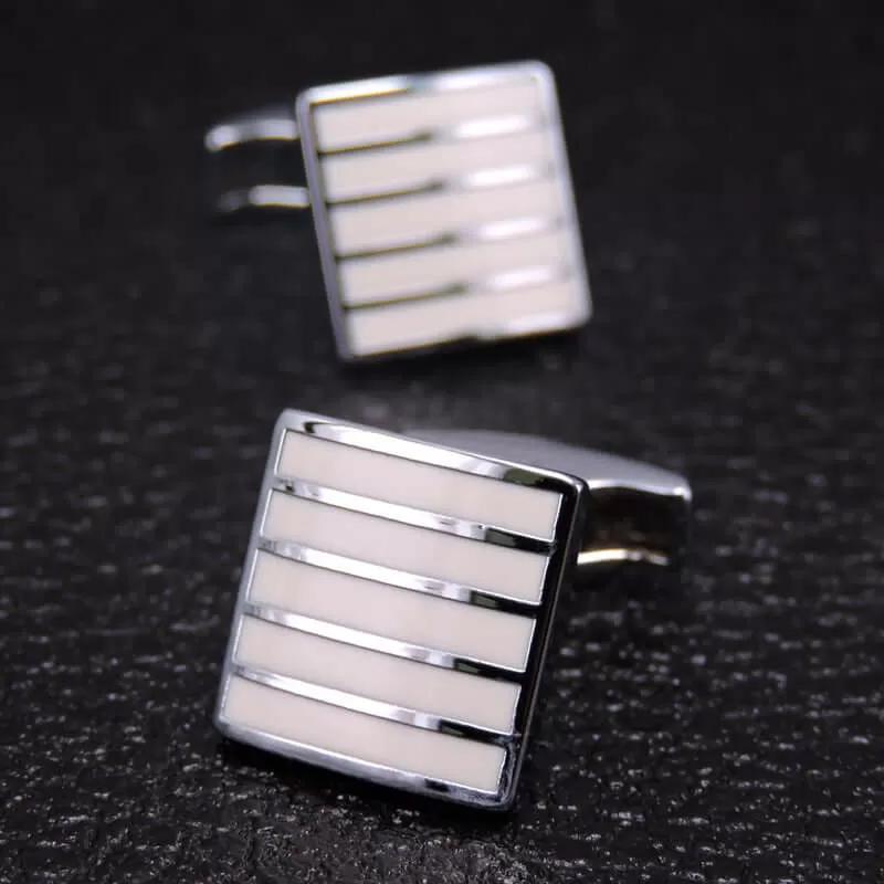 High Quality Laser Metal Swank Cufflinks