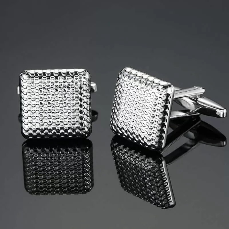 High Quality Laser Metal Swank Cufflinks