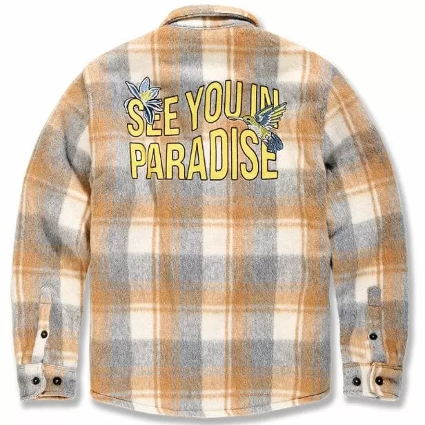 Jordan Craig See You In Paradise Flannel Jacket (Honey)