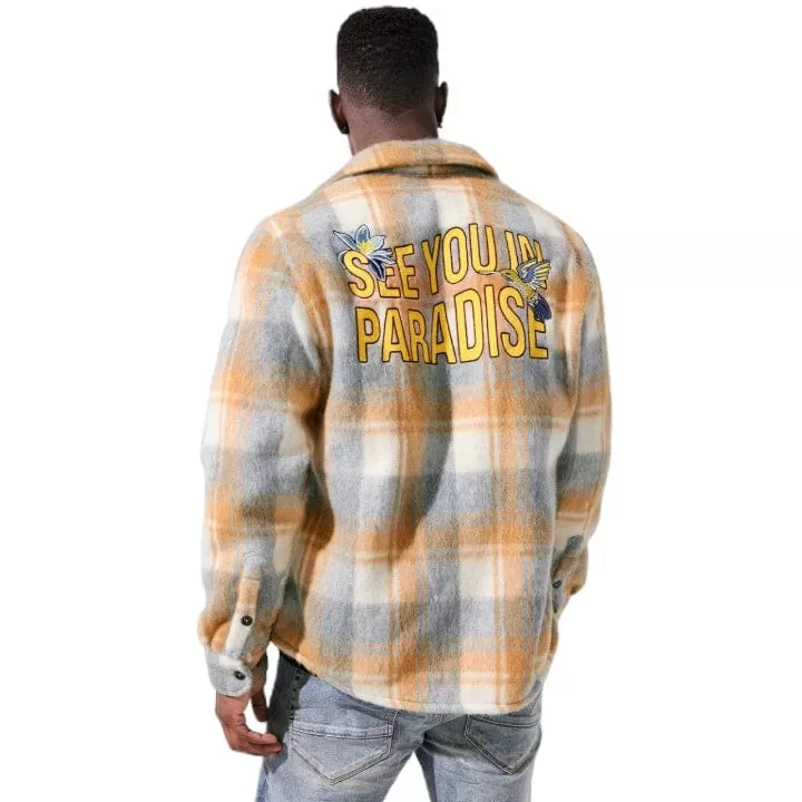 Jordan Craig See You In Paradise Flannel Jacket (Honey)